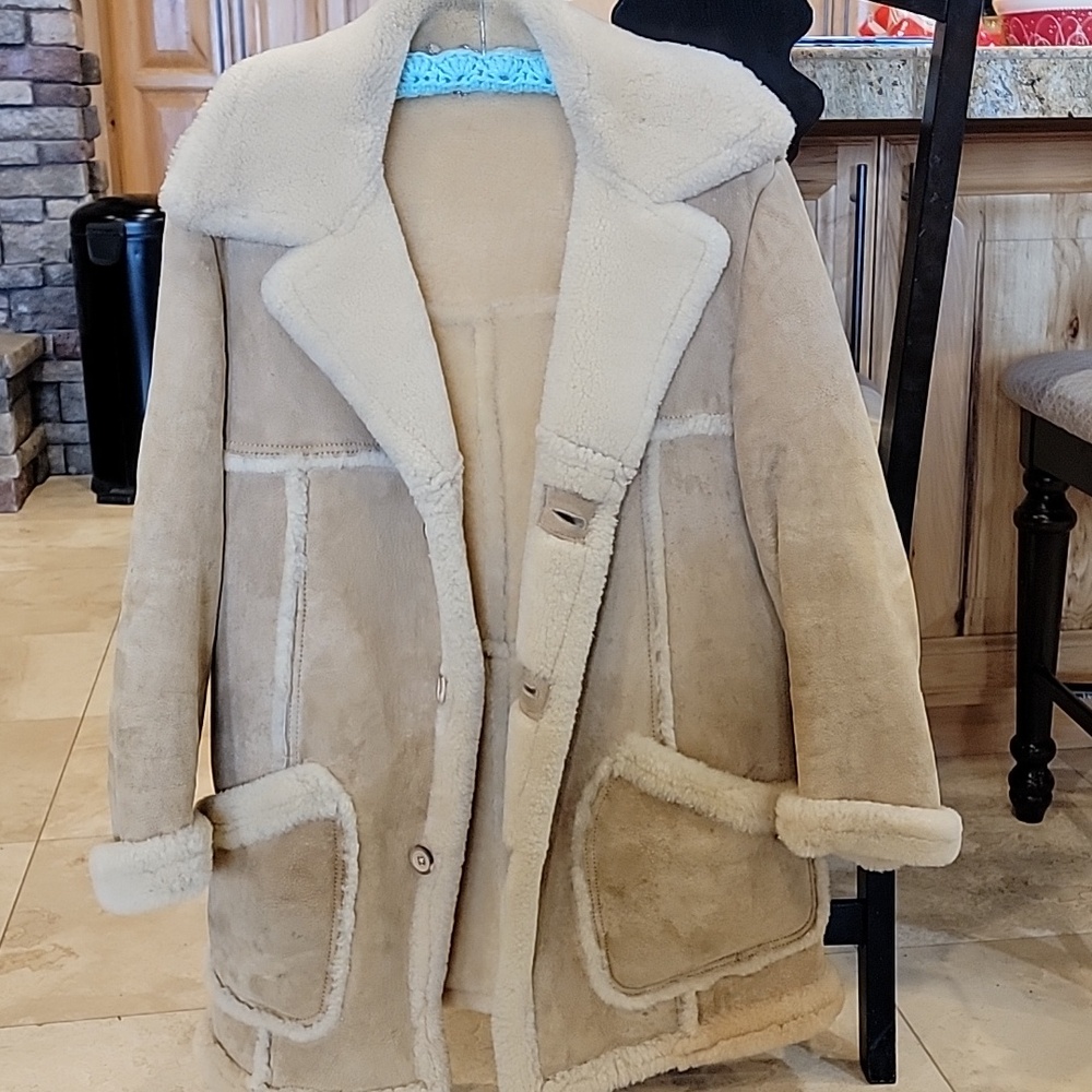 Vintage Sheep Skin Coat